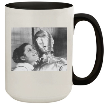 Carrie Fisher 15oz Colored Inner & Handle Mug