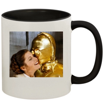 Carrie Fisher 11oz Colored Inner & Handle Mug