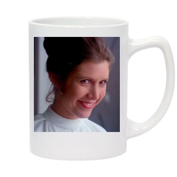 Carrie Fisher 14oz White Statesman Mug