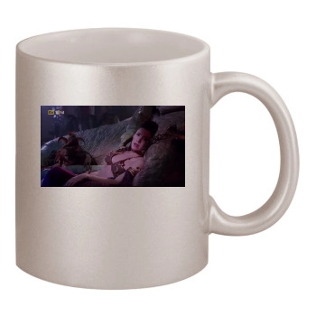 Carrie Fisher 11oz Metallic Silver Mug