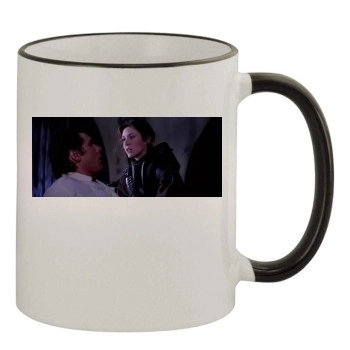 Carrie Fisher 11oz Colored Rim & Handle Mug