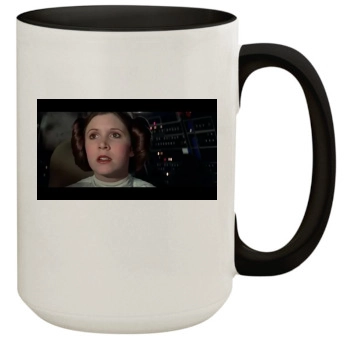 Carrie Fisher 15oz Colored Inner & Handle Mug