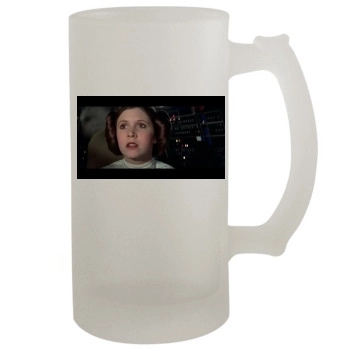 Carrie Fisher 16oz Frosted Beer Stein