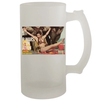 Carrie Fisher 16oz Frosted Beer Stein