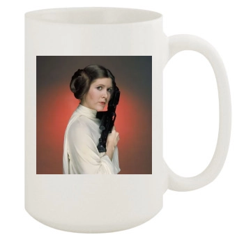 Carrie Fisher 15oz White Mug