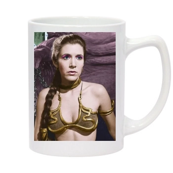 Carrie Fisher 14oz White Statesman Mug