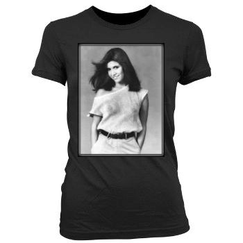 Carrie Fisher Women's Junior Cut Crewneck T-Shirt