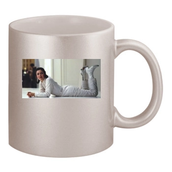 Carrie Fisher 11oz Metallic Silver Mug