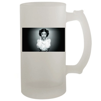 Carrie Fisher 16oz Frosted Beer Stein