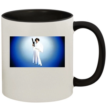 Carrie Fisher 11oz Colored Inner & Handle Mug