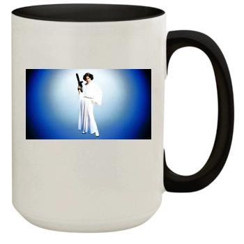 Carrie Fisher 15oz Colored Inner & Handle Mug