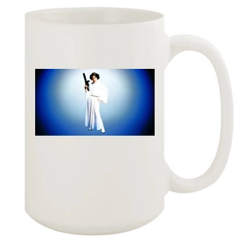 Carrie Fisher 15oz White Mug