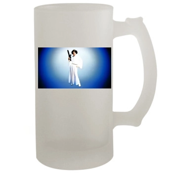 Carrie Fisher 16oz Frosted Beer Stein