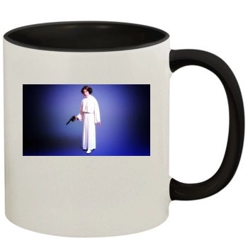 Carrie Fisher 11oz Colored Inner & Handle Mug