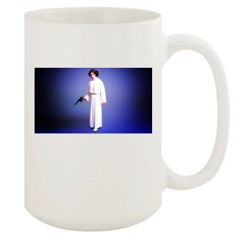 Carrie Fisher 15oz White Mug