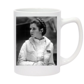 Carrie Fisher 14oz White Statesman Mug