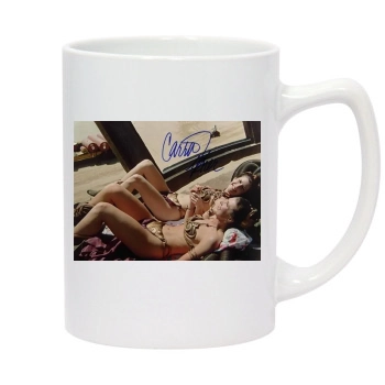 Carrie Fisher 14oz White Statesman Mug