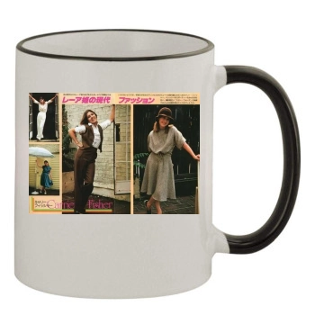 Carrie Fisher 11oz Colored Rim & Handle Mug