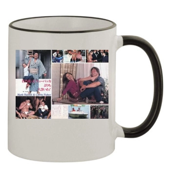 Carrie Fisher 11oz Colored Rim & Handle Mug