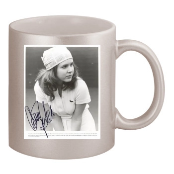 Carrie Fisher 11oz Metallic Silver Mug