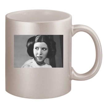 Carrie Fisher 11oz Metallic Silver Mug