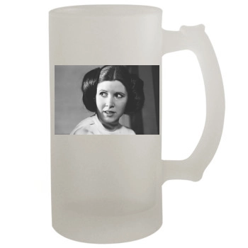 Carrie Fisher 16oz Frosted Beer Stein