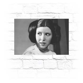 Carrie Fisher Metal Wall Art