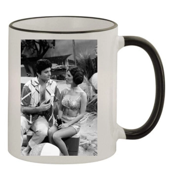 Carrie Fisher 11oz Colored Rim & Handle Mug