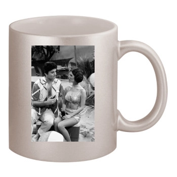 Carrie Fisher 11oz Metallic Silver Mug