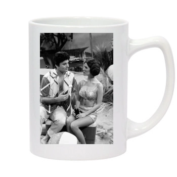 Carrie Fisher 14oz White Statesman Mug