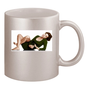 Carrie Fisher 11oz Metallic Silver Mug