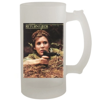 Carrie Fisher 16oz Frosted Beer Stein