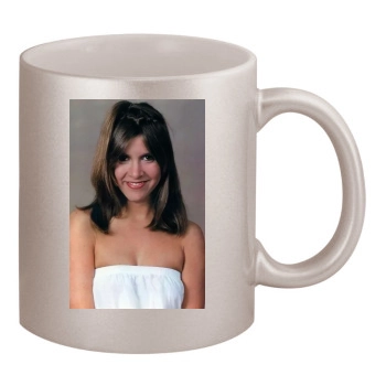 Carrie Fisher 11oz Metallic Silver Mug