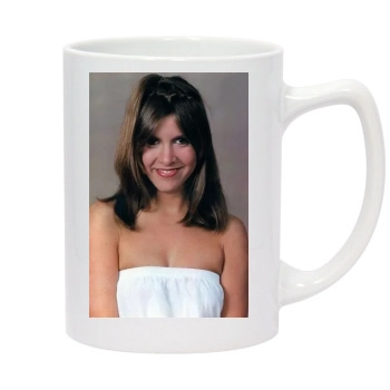 Carrie Fisher 14oz White Statesman Mug