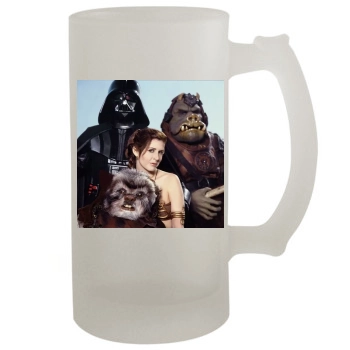 Carrie Fisher 16oz Frosted Beer Stein