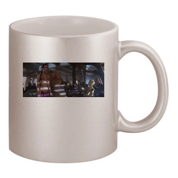 Carrie Fisher 11oz Metallic Silver Mug