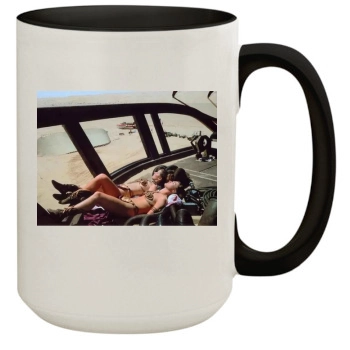 Carrie Fisher 15oz Colored Inner & Handle Mug