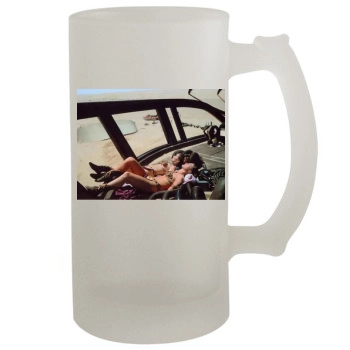 Carrie Fisher 16oz Frosted Beer Stein