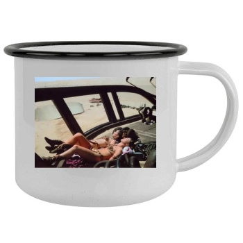 Carrie Fisher Camping Mug