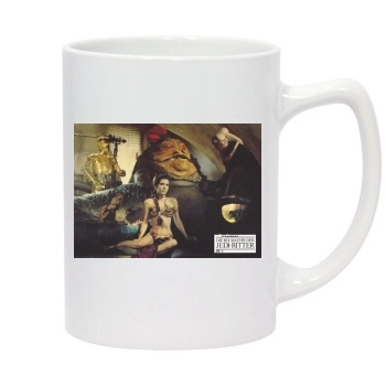 Carrie Fisher 14oz White Statesman Mug