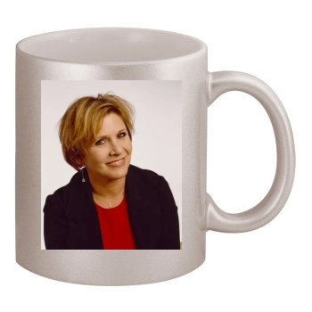 Carrie Fisher 11oz Metallic Silver Mug