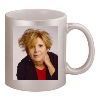 Carrie Fisher 11oz Metallic Silver Mug