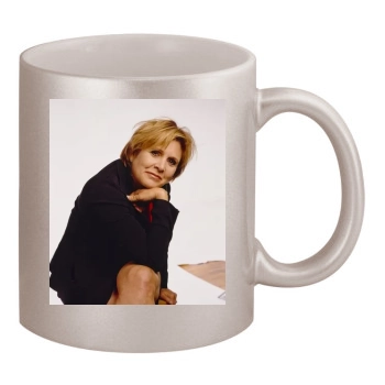 Carrie Fisher 11oz Metallic Silver Mug