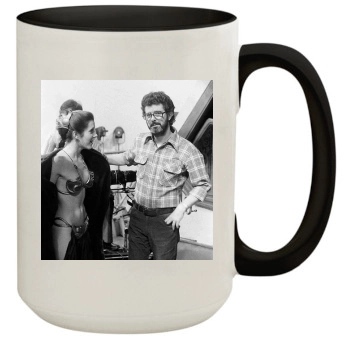 Carrie Fisher 15oz Colored Inner & Handle Mug