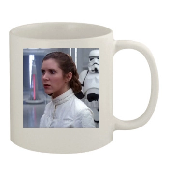 Carrie Fisher 11oz White Mug