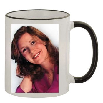 Carrie Fisher 11oz Colored Rim & Handle Mug