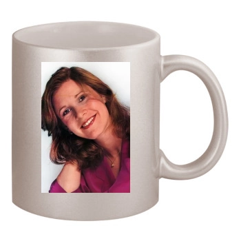 Carrie Fisher 11oz Metallic Silver Mug