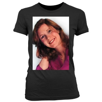 Carrie Fisher Women's Junior Cut Crewneck T-Shirt