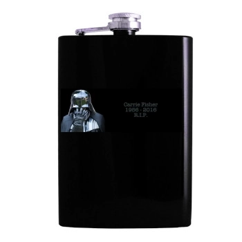 Carrie Fisher Hip Flask