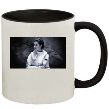 Carrie Fisher 11oz Colored Inner & Handle Mug